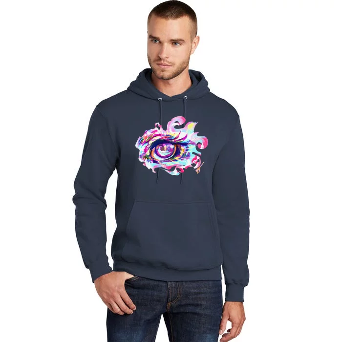 Anime Eye Girl Eyes Anime Fan Gift Tall Hoodie