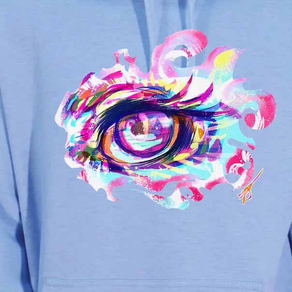 Anime Eye Girl Eyes Anime Fan Gift Unisex Surf Hoodie