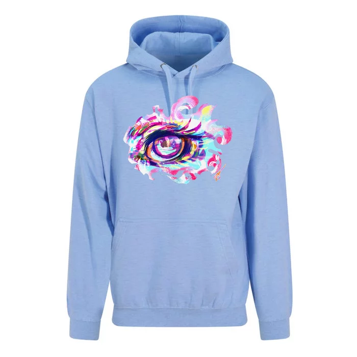 Anime Eye Girl Eyes Anime Fan Gift Unisex Surf Hoodie