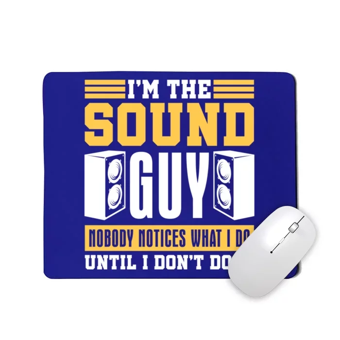 Audio Engineer Gift Music Producer Sound Speaker Engineer Gift Mousepad