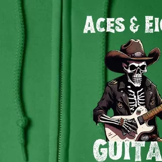 Aces & Eights Guitars Strum With Swagger Full Zip Hoodie