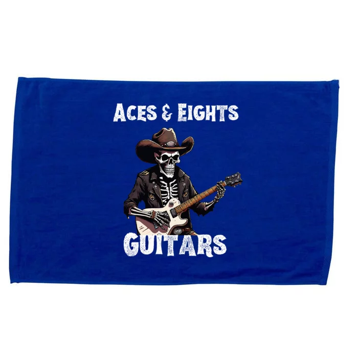 Aces & Eights Guitars Strum With Swagger Microfiber Hand Towel