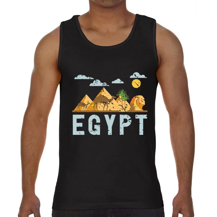 Africa Egyptian Hieroglyphics Cairo Egypt Comfort Colors® Tank Top