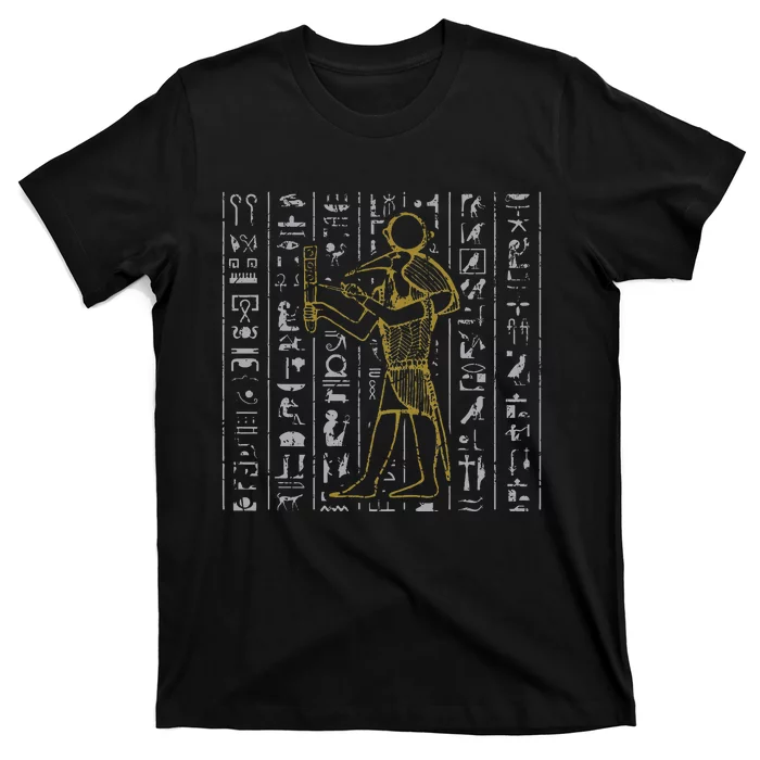 Ancient Egypt History Egyptian Hieroglyphics T-Shirt