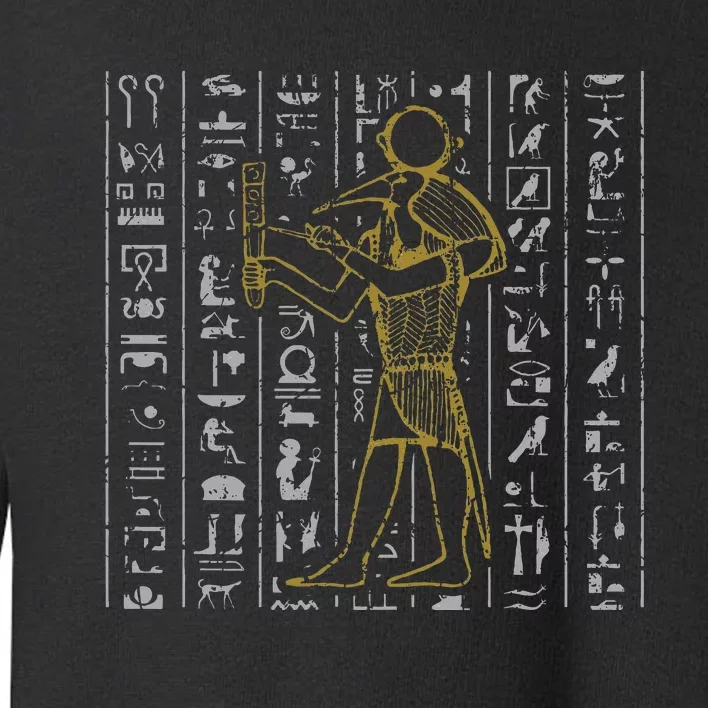 Ancient Egypt History Egyptian Hieroglyphics Toddler Sweatshirt