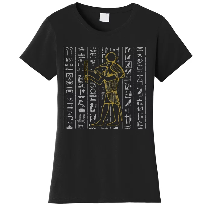 Ancient Egypt History Egyptian Hieroglyphics Women's T-Shirt