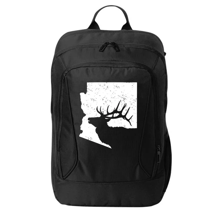 Arizona Elk Hunting Bull Elk Az State Shape City Backpack