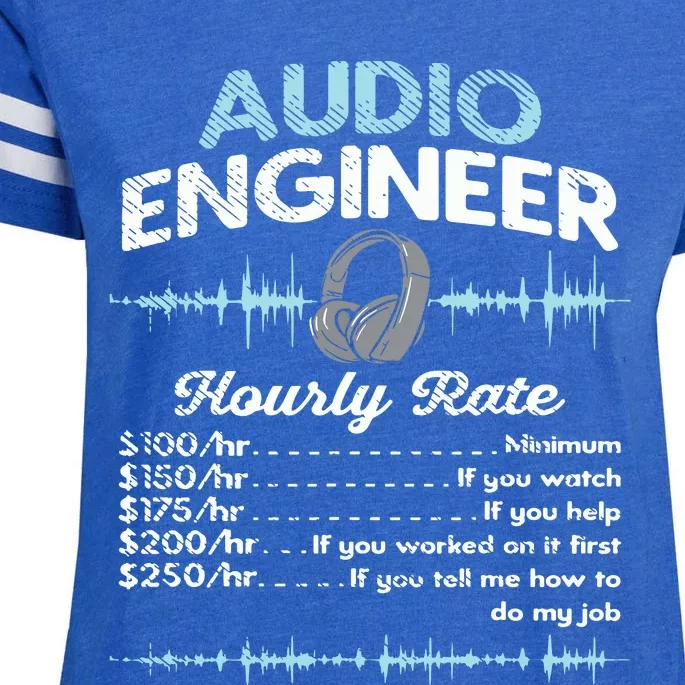 Audio Engineer I Tone Engineer I Sound Engineer Enza Ladies Jersey Football T-Shirt