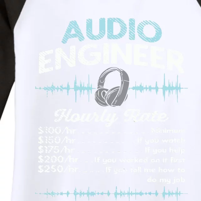 Audio Engineer I Tone Engineer I Sound Engineer Women's Tri-Blend 3/4-Sleeve Raglan Shirt