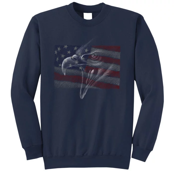 American Eagle Illustration Art Sweatshirt