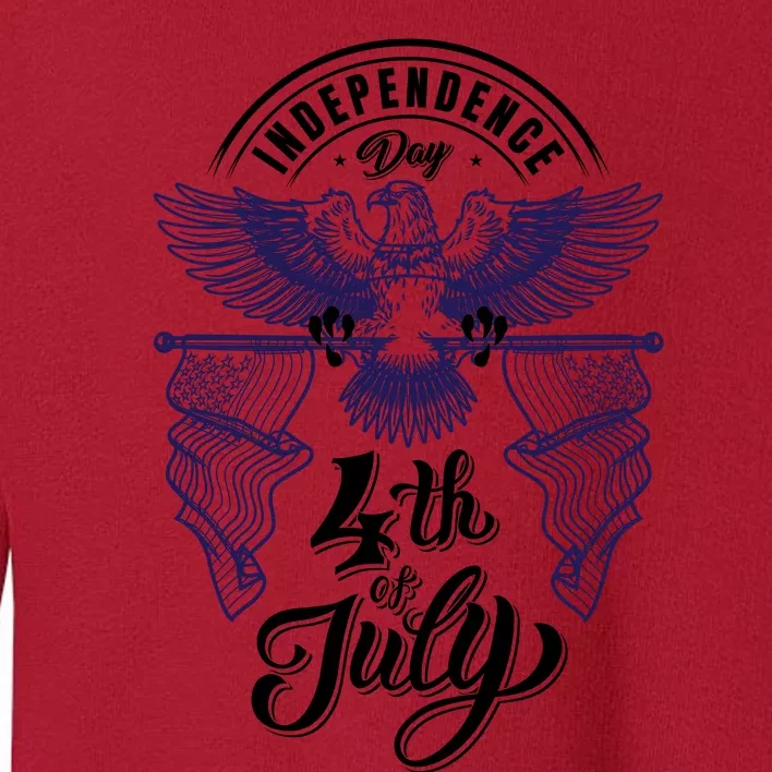 American Eagle Independence Day Celebration Toddler Sweatshirt