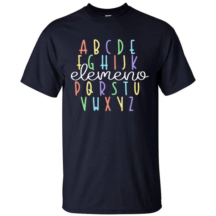 ABC Elemeno Kindergarten Teacher Cute Gifts Back To School Tall T-Shirt