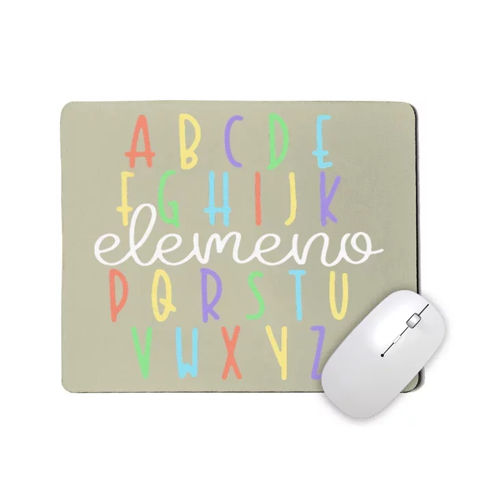 ABC Elemeno Kindergarten Teacher Cute Gifts Back To School Mousepad