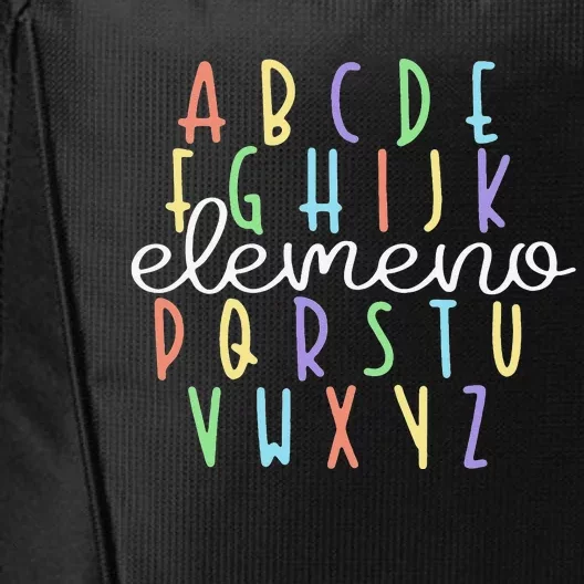 ABC Elemeno Kindergarten Teacher Cute Gifts Back to School City Backpack