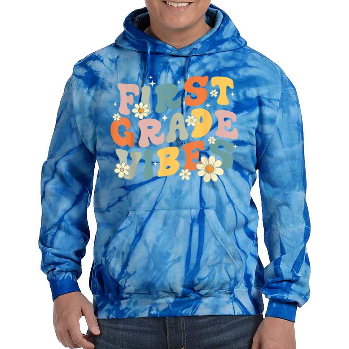 Alphabet Eleo Kindergarten Teacher Back To School Gift Tie Dye Hoodie