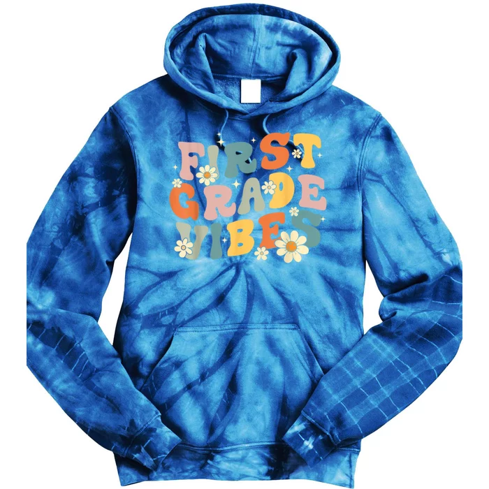 Alphabet Eleo Kindergarten Teacher Back To School Gift Tie Dye Hoodie