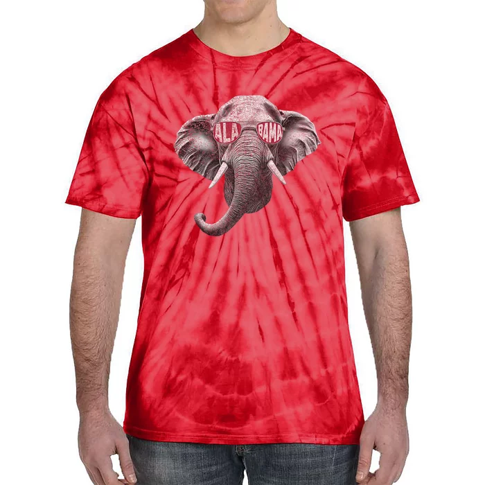 Alabama Elephant Lovers Tie-Dye T-Shirt