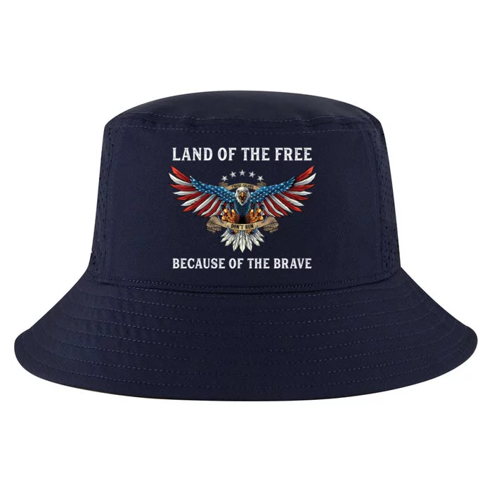 America Eagle Land Of The Free Cool Gift Cool Comfort Performance Bucket Hat