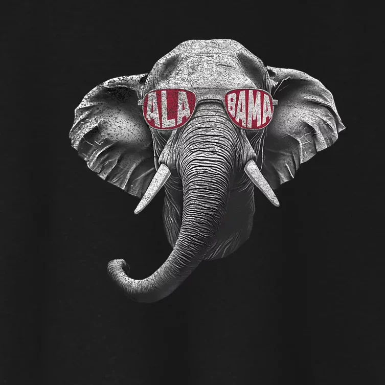 Alabama Elephant Lovers Women's Crop Top Tee