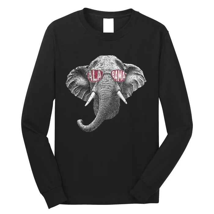 Alabama Elephant Lovers Long Sleeve Shirt