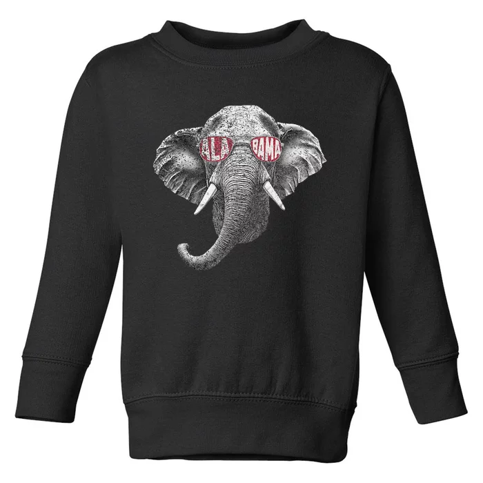 Alabama Elephant Lovers Toddler Sweatshirt