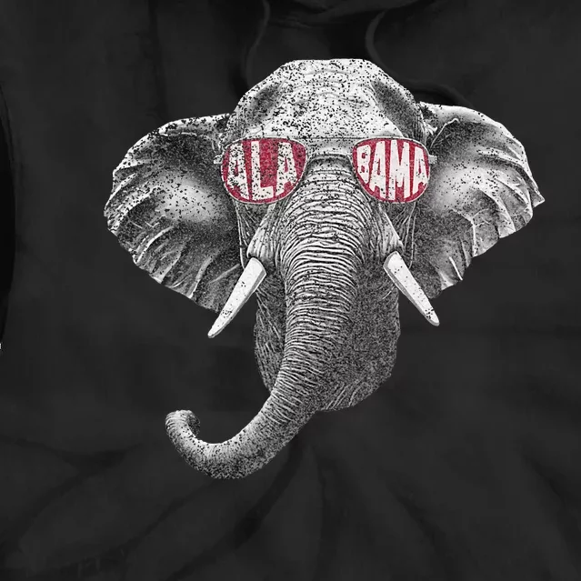 Alabama Elephant Lovers Tie Dye Hoodie