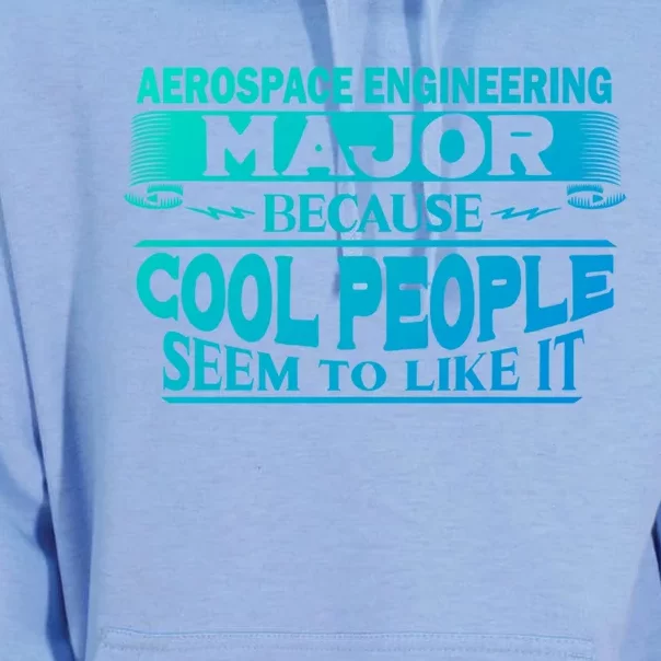 Aerospace Engineering Major Cool People Like It College Gift Meaningful Gift Unisex Surf Hoodie