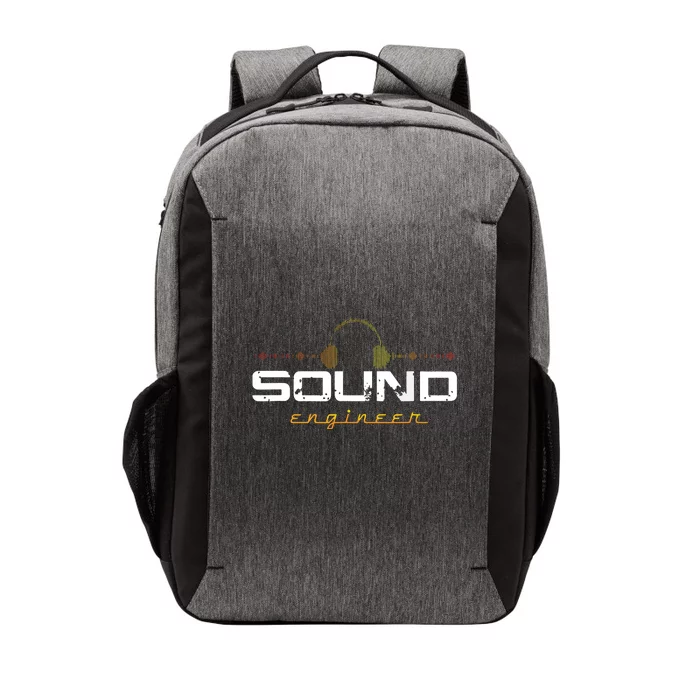 Audio Engineer Music Production Sound Engineer Disc Jockey Vector Backpack