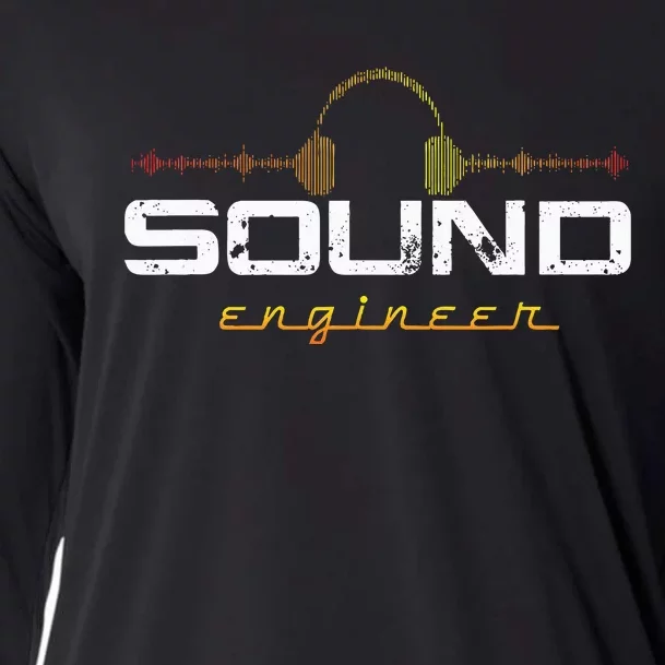 Audio Engineer Music Production Sound Engineer Disc Jockey Cooling Performance Long Sleeve Crew