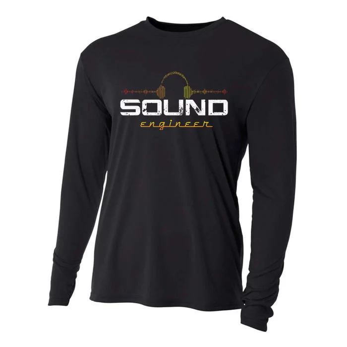 Audio Engineer Music Production Sound Engineer Disc Jockey Cooling Performance Long Sleeve Crew