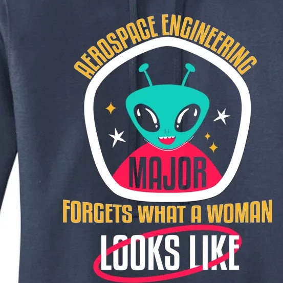 Aerospace Engineering Major Forgets Rocket Scientists Cute Gift Women's Pullover Hoodie