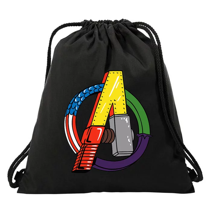 Amazon Essentials Multi Hero Drawstring Bag