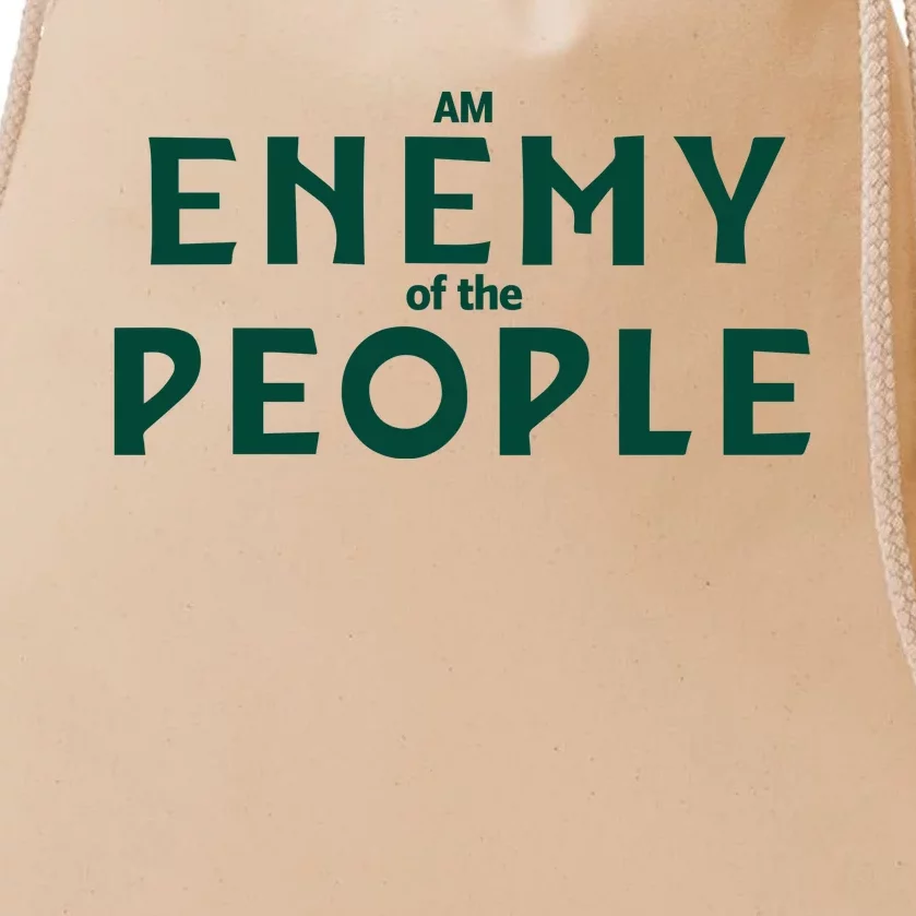 An Enemy Of The People Drawstring Bag