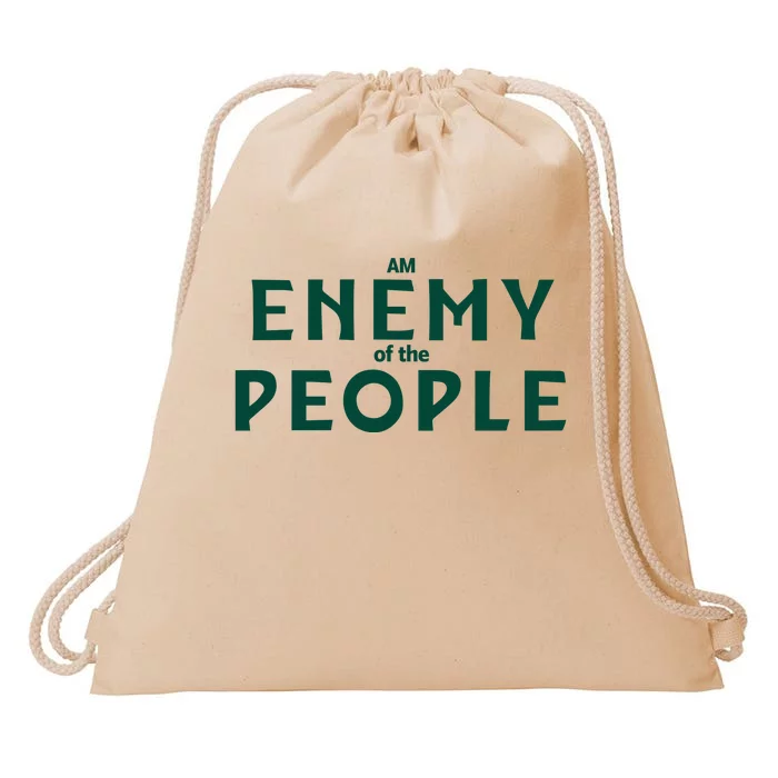 An Enemy Of The People Drawstring Bag