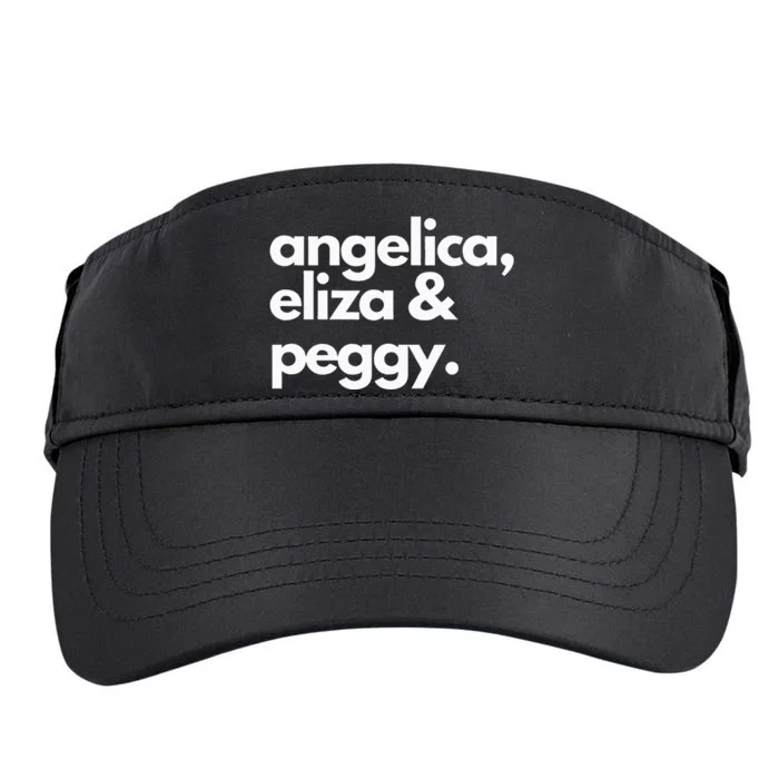 Angelica Eliza & Peggy Historic Hamilton Adult Drive Performance Visor