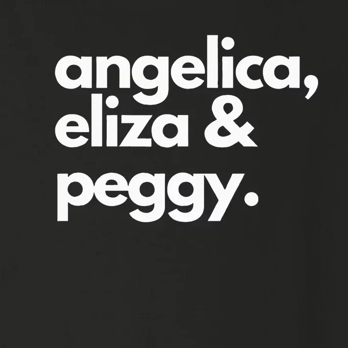 Angelica Eliza & Peggy Historic Hamilton Toddler Long Sleeve Shirt