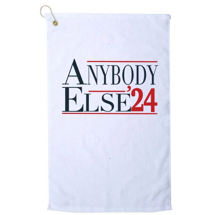 Anybody Else Presidential Election 2024 Platinum Collection Golf Towel