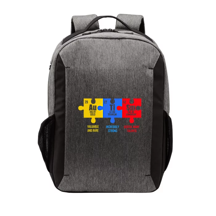 Autism Elets Periodic Table For Chemistry Teacher Cool Gift Vector Backpack