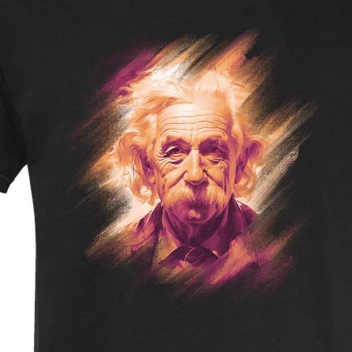 Albert Einstein Portrait Garment-Dyed Heavyweight T-Shirt