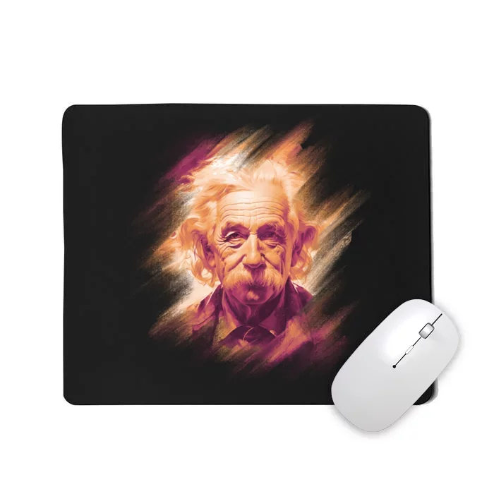 Albert Einstein Portrait Mousepad