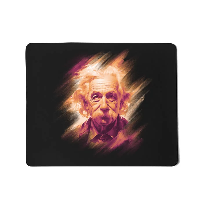 Albert Einstein Portrait Mousepad