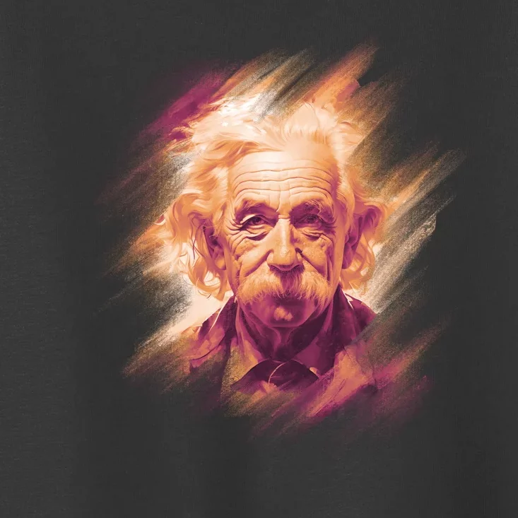 Albert Einstein Portrait Toddler T-Shirt