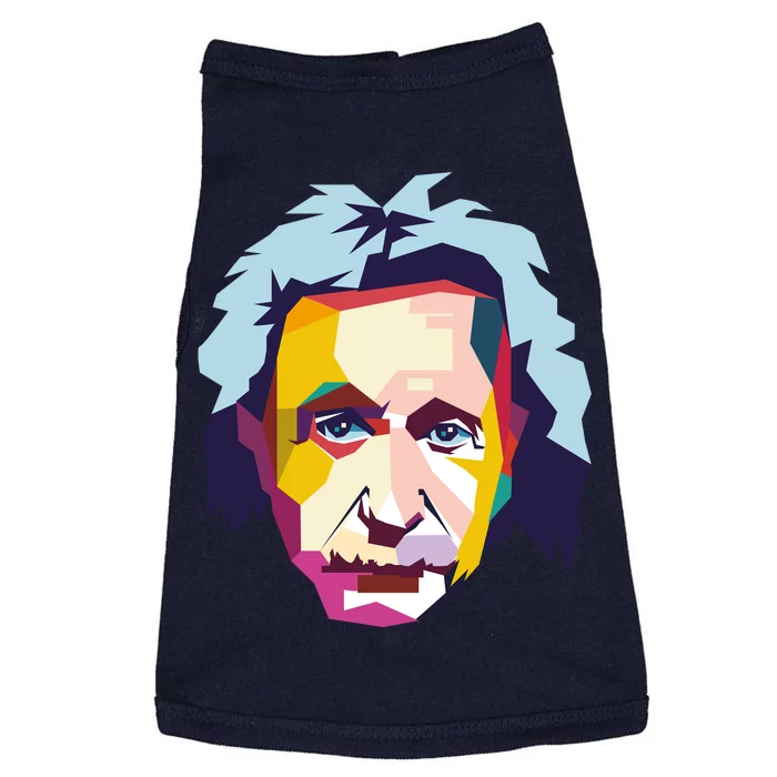 Albert Einstein Pop Art Doggie Tank