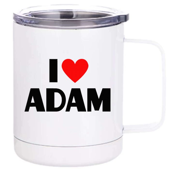 Adam Enthusiast Passionate for Adam Front & Back 12oz Stainless Steel Tumbler Cup