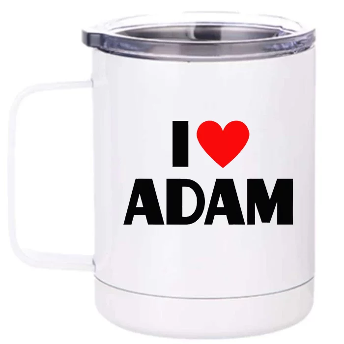 Adam Enthusiast Passionate for Adam Front & Back 12oz Stainless Steel Tumbler Cup