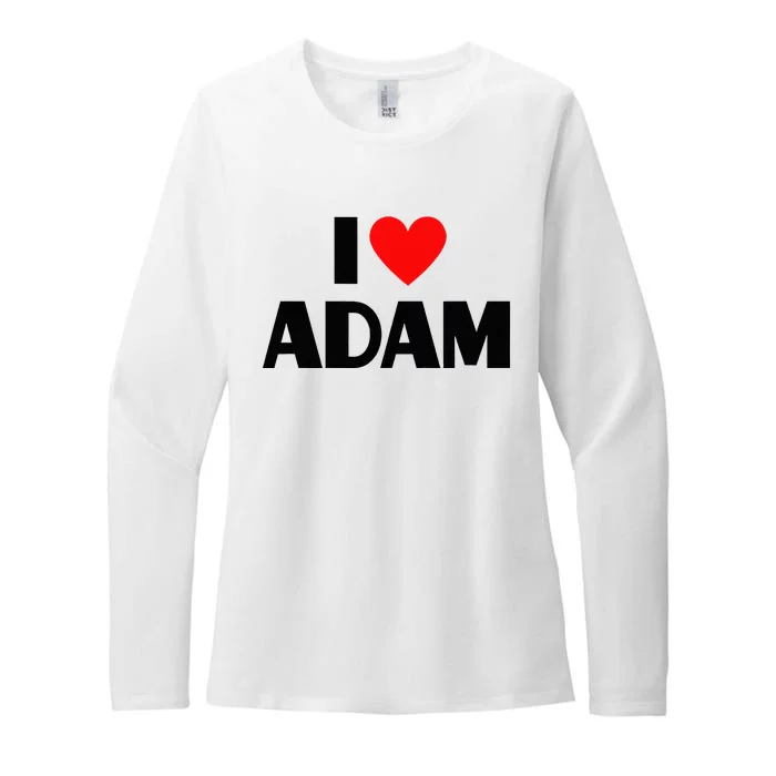 Adam Enthusiast Passionate for Adam Womens CVC Long Sleeve Shirt