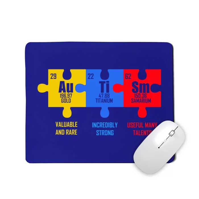 Autism Elets Periodic Table For Chemistry Teacher Gift Mousepad