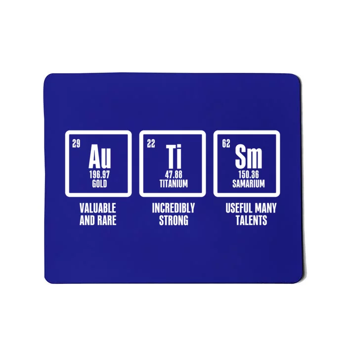 Autism Elets Periodic Table For Chemistry Teacher Cute Gift Mousepad