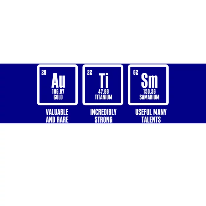 Autism Elets Periodic Table For Chemistry Teacher Cool Gift Bumper Sticker