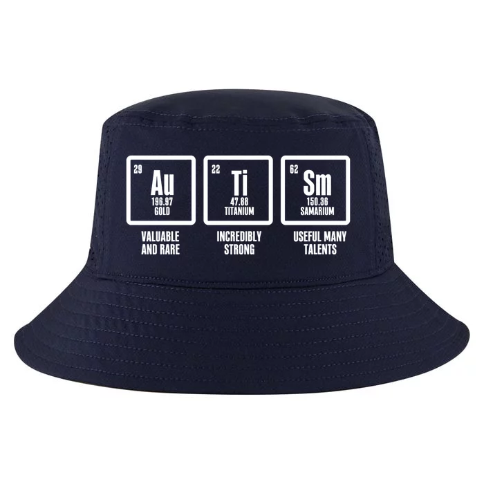 Autism Elets Periodic Table For Chemistry Teacher Cool Gift Cool Comfort Performance Bucket Hat